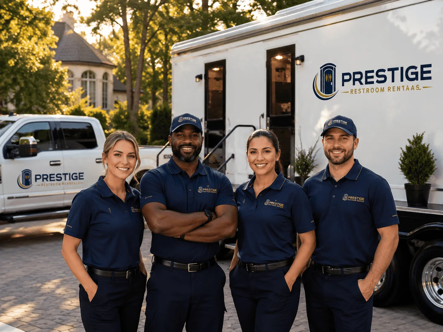 Trusted Luxury Portable Restrooms company in Burkett, TX